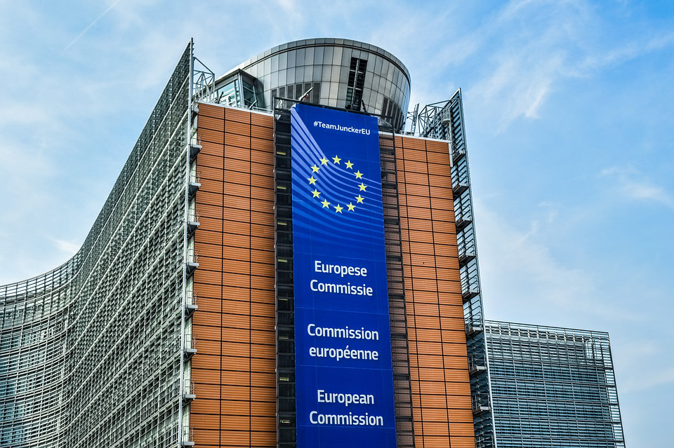European Commission building in Brussels